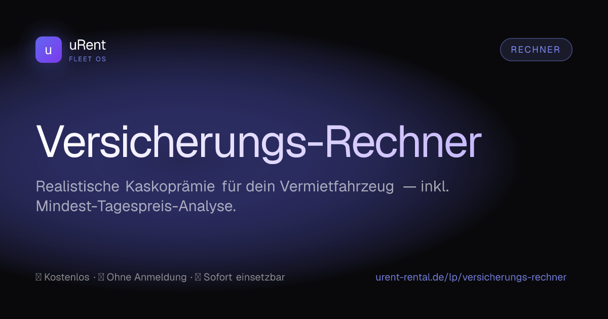 Versicherungs-Rechner