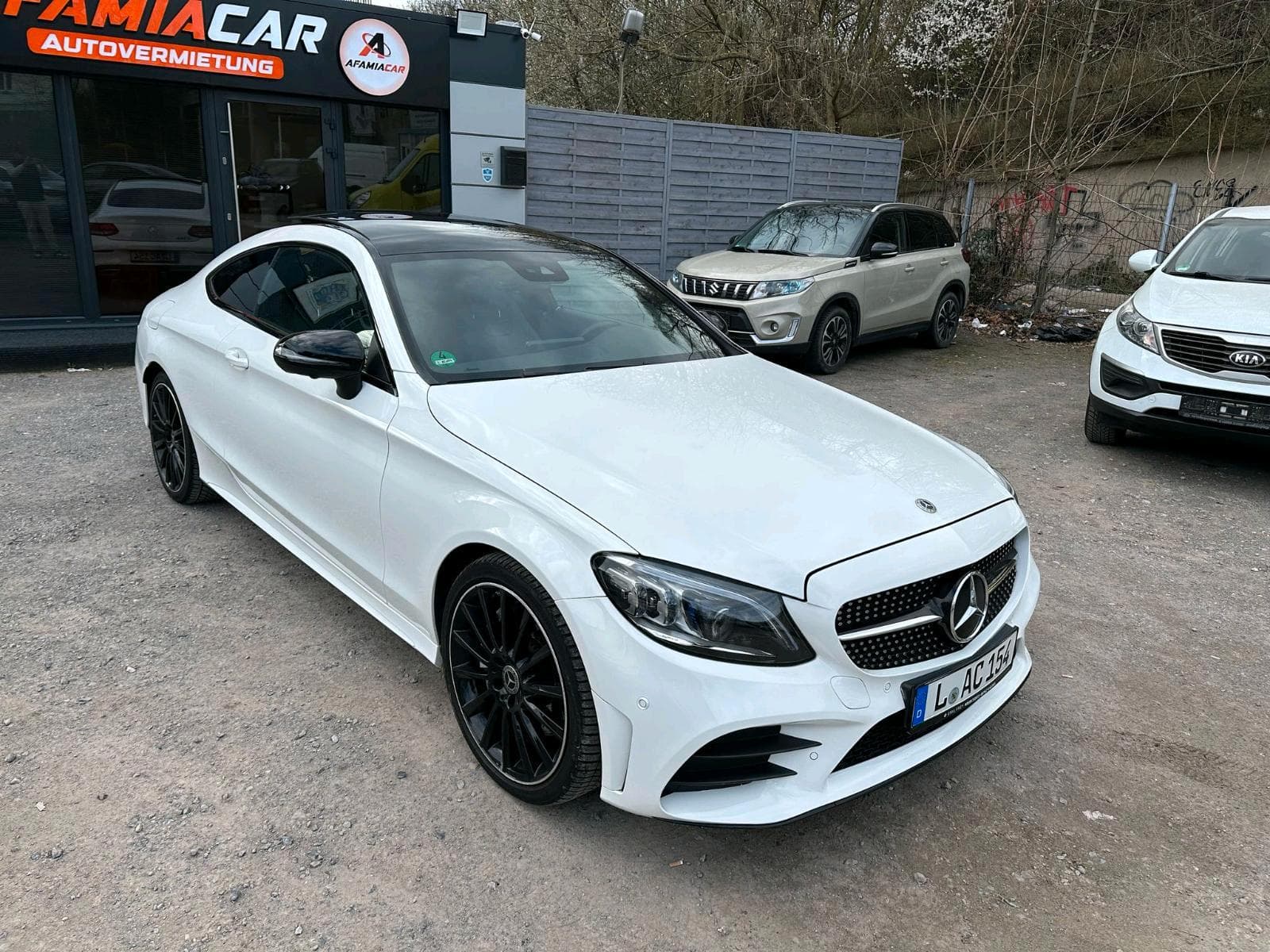 Mercedes C 300 Coupe ‼️ Leihwagen Afamiacar Autovermietung