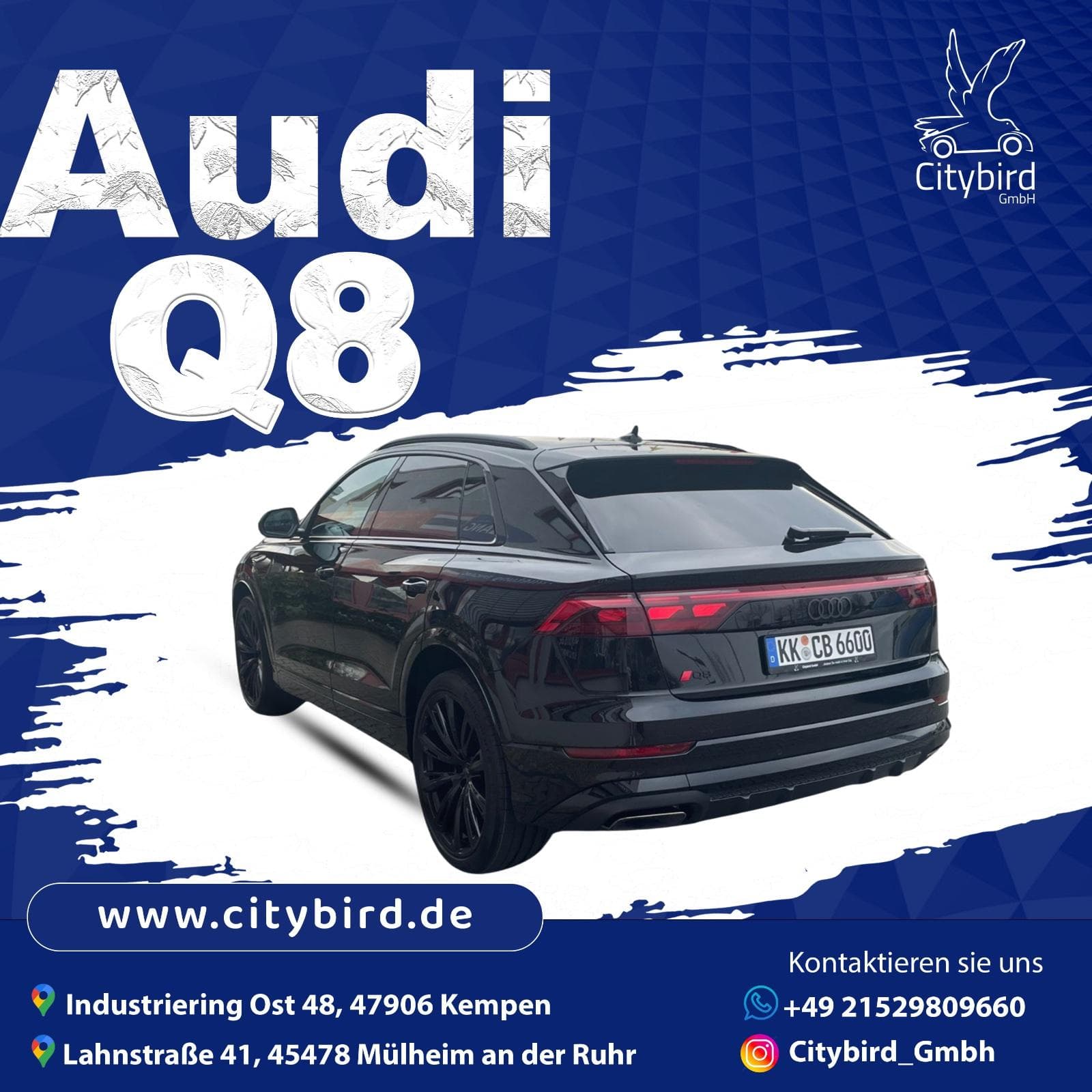 Auto mieten AUDI Q8 SUV TDI Quattro