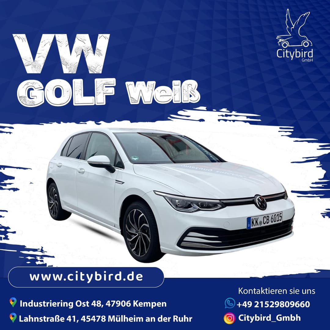 Auto mieten Golf Style 1,5 l eTSI OPF Mietwagen