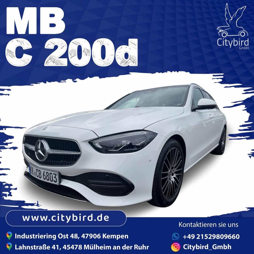 Auto mieten Mercedes-Benz C 200d T-Modell Mietwagen