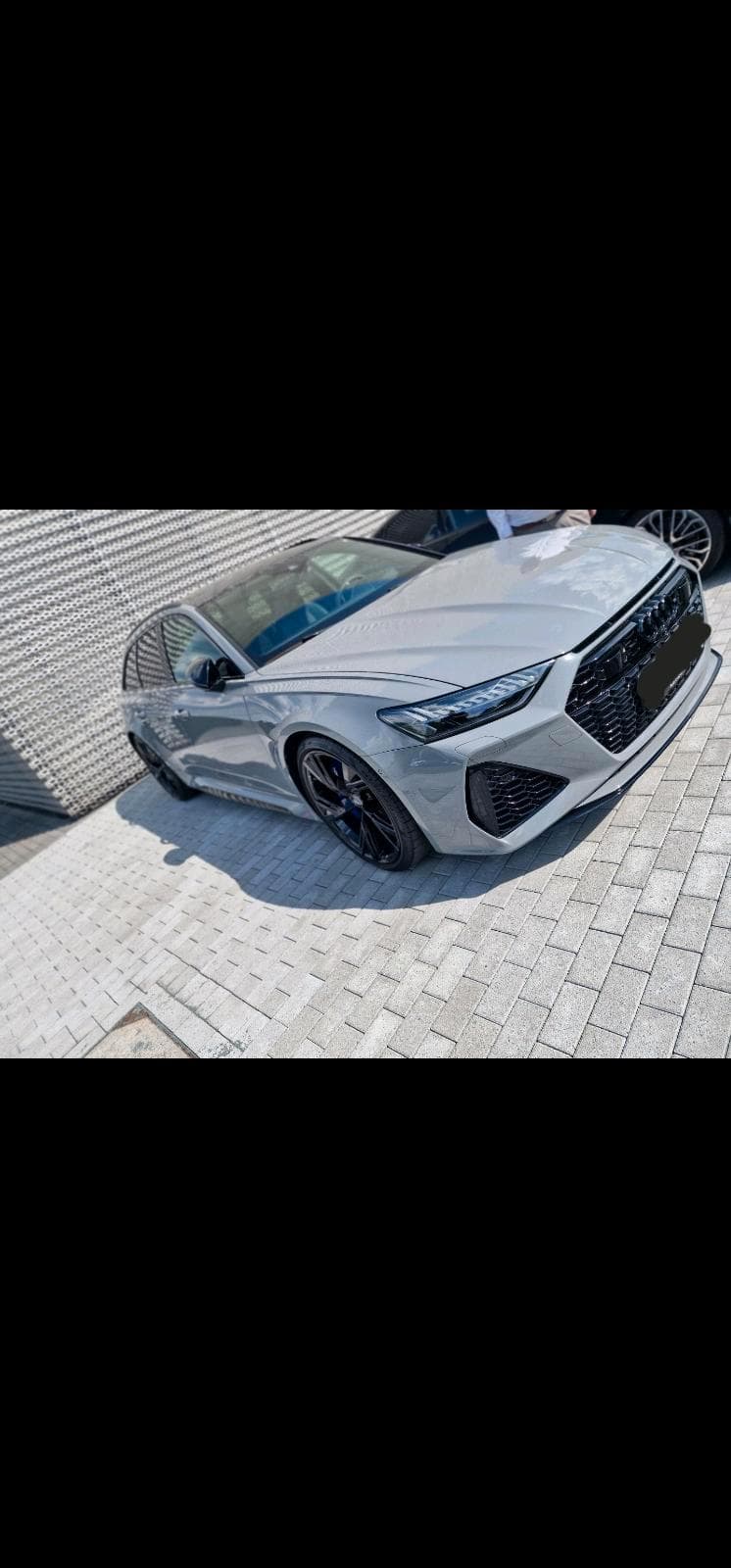 Audi RS6 Nardograu Keramikbremsen Mietwagen Dortmund