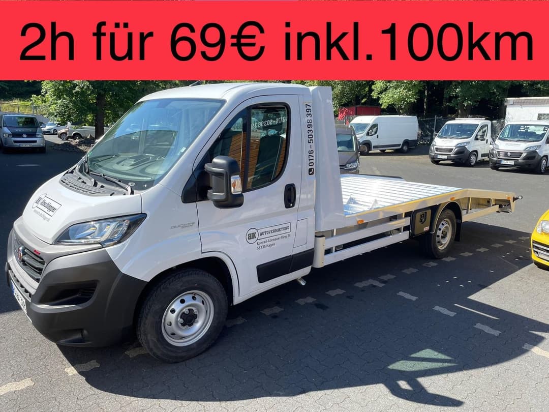 Abschleppwagen, Autotransporter, LKW 3,5t, Mieten, Vermietung