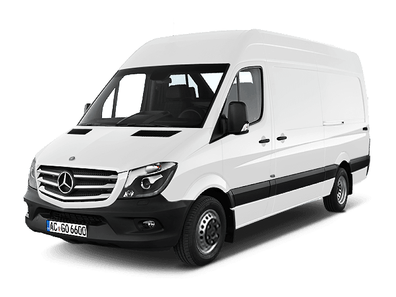 Umzugsmaxi Kastenwagen Transporter Mercedes Sprinter mieten
