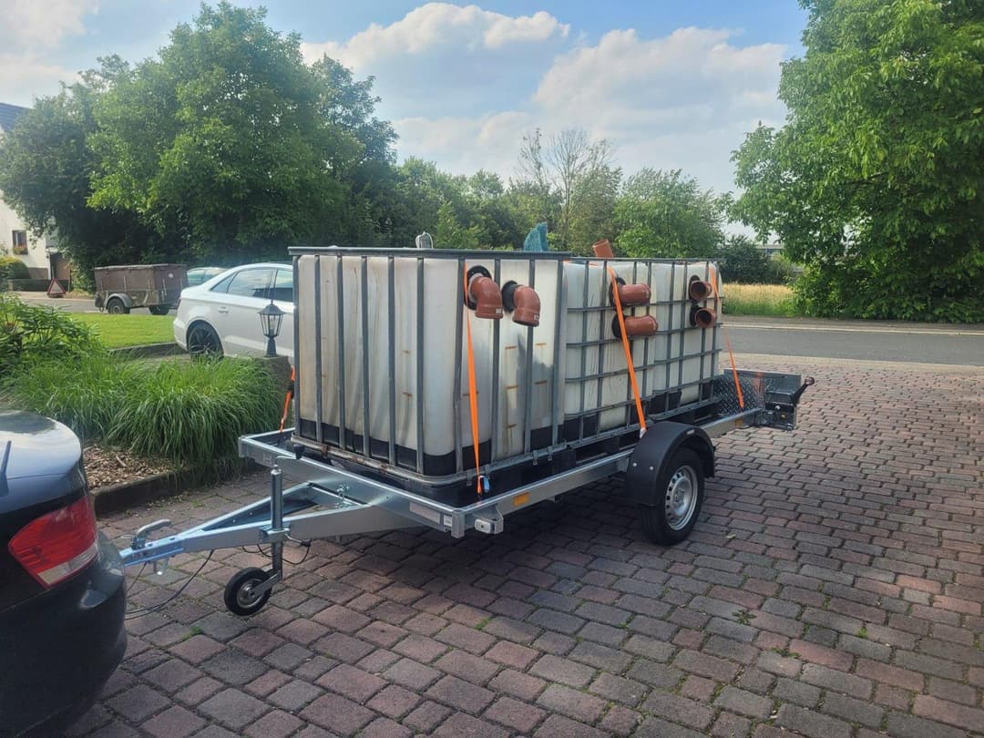 Mehrzweck Anhänger kippbar mieten, leihen