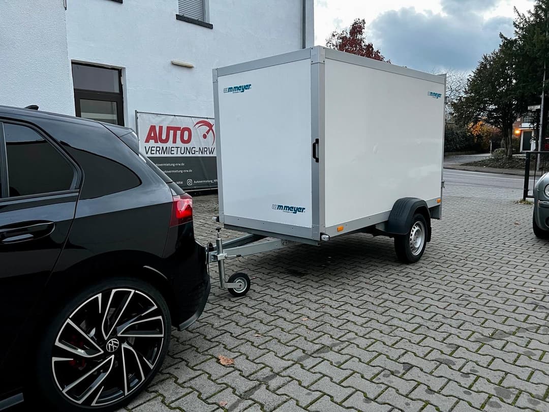 Koffer PKW Anhänger FÜHRERSCHEINFREI 750kg