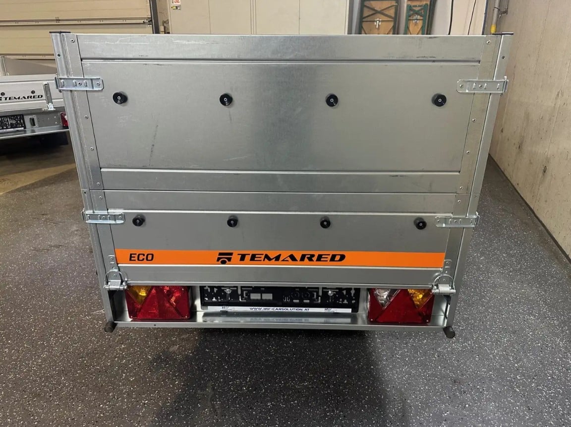 1-Achs Anhänger 750kg Temared mit Bordwand Bild 4