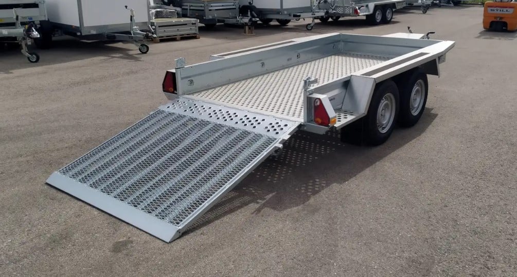 2-Achs Anhänger Brenderup 2,35t Nutzlast mieten Bild 2