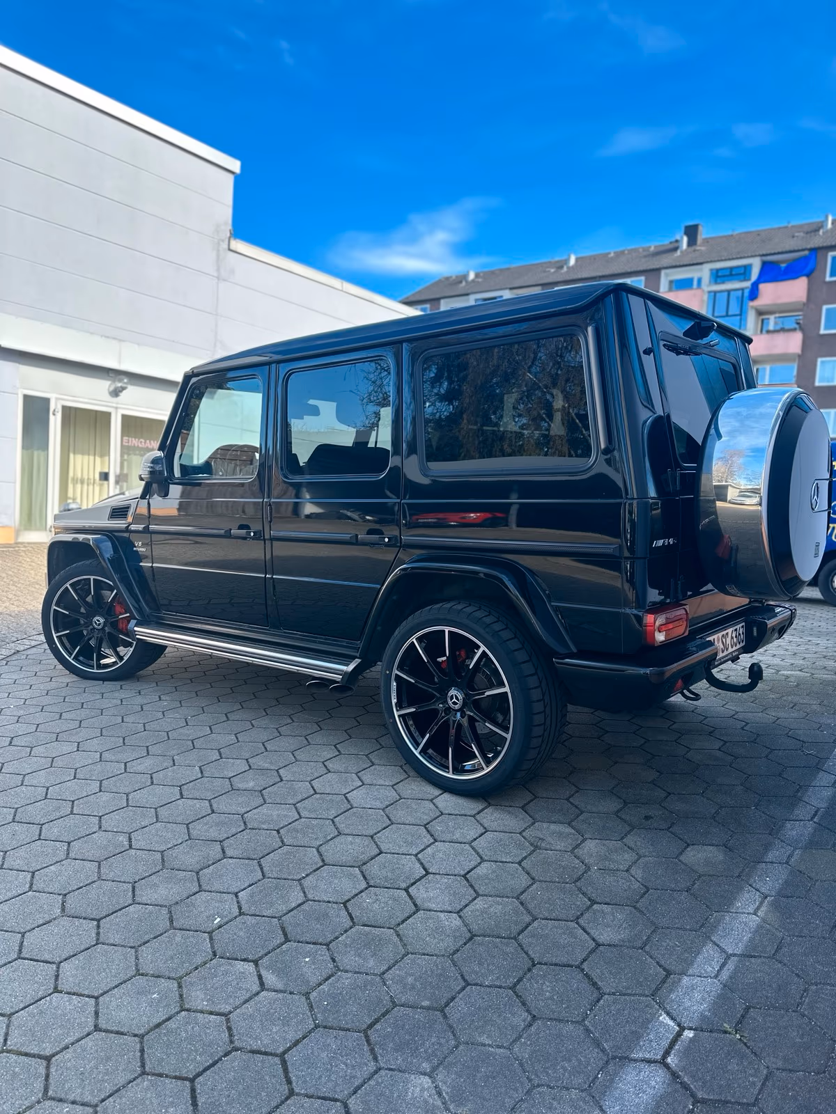 MERCEDES G63 AMG G KLASSE MIETEN LEIHEN MIETWAGEN HOCHZEIT V8 in Hagen Bild 3