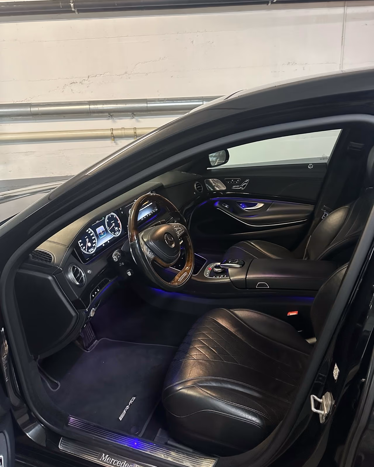 MERCEDES BENZ S500 AMG MIETEN LEIHEN MIETWAGEN HOCHZEITSWAGEN AUTO S KLASSE Bild 4