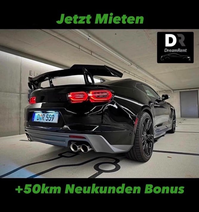 ✅ Jetzt Mieten ✅Camaro Pop and Bangs 6.2L V8 ZL1 Kit Mieten ab 18 Auto Sportwagen mieten hochzeitsauto mieten Düsseldorf Lieferung nach Essen Köln Oberhausen aa Bild 2