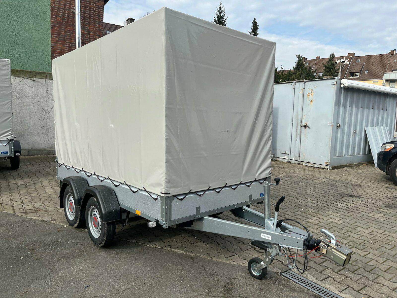 Anhänger mit Plane,Vermietung,Hänger leihen,Verleih,Mieten 2Tonnen 3meter 180cm hoch Bild 6
