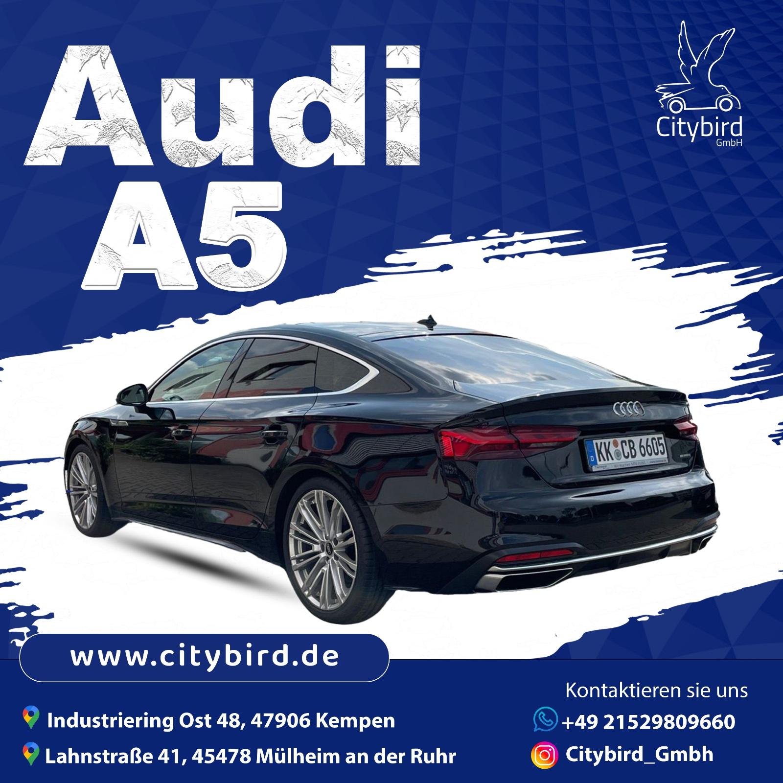 Auto mieten Audi A5 Sportback 40 TDI Q ADVANCED Bild 3