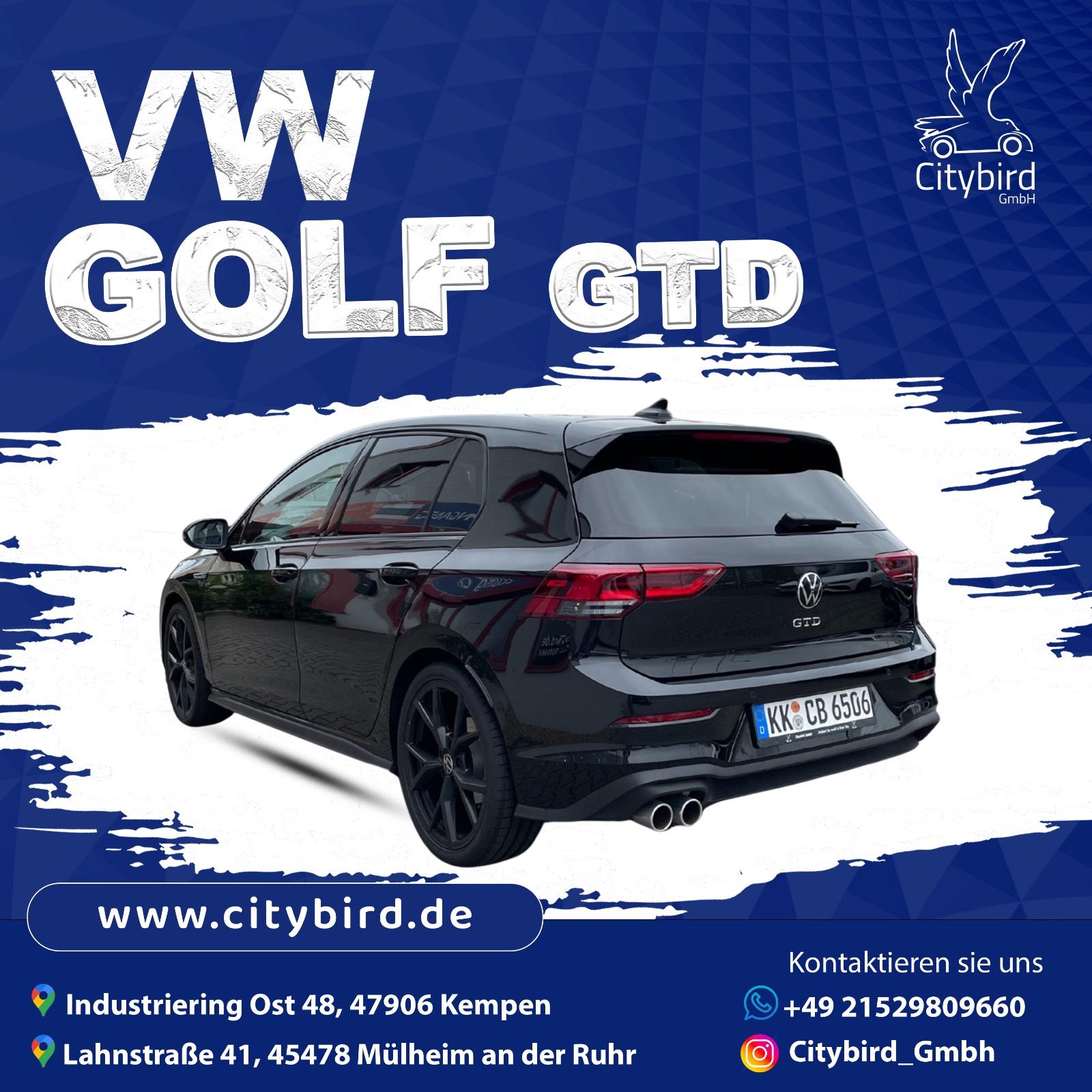 Auto mieten VW Golf GTD 2,0 l TDI Bild 4