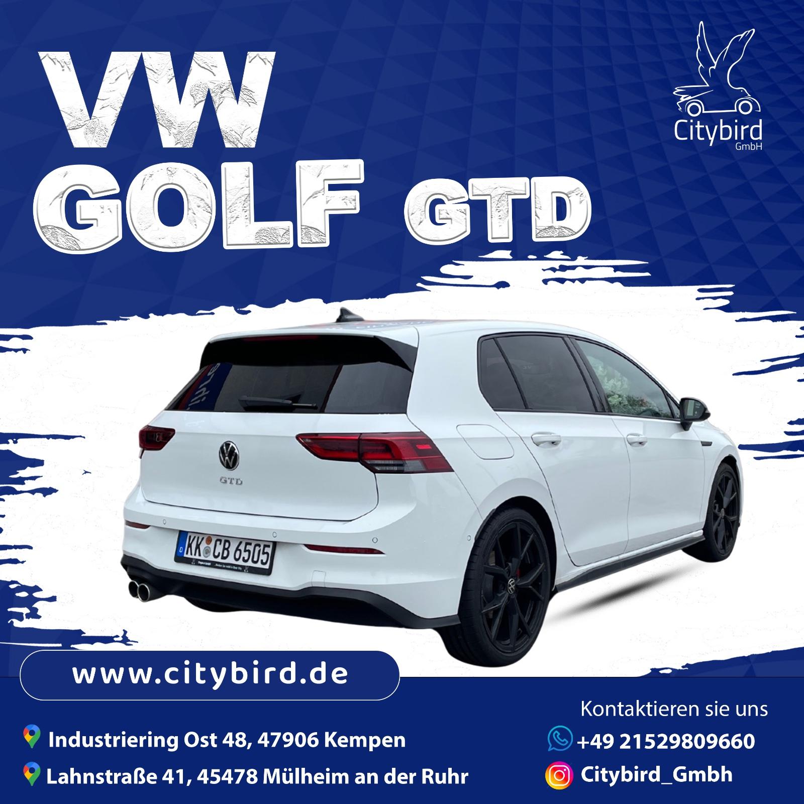 Auto mieten VW Golf GTD 2,0 l TDI Bild 4