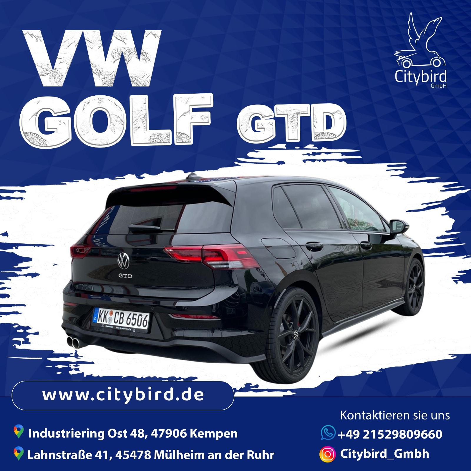 Auto mieten VW Golf GTD 2,0 l TDI Bild 4