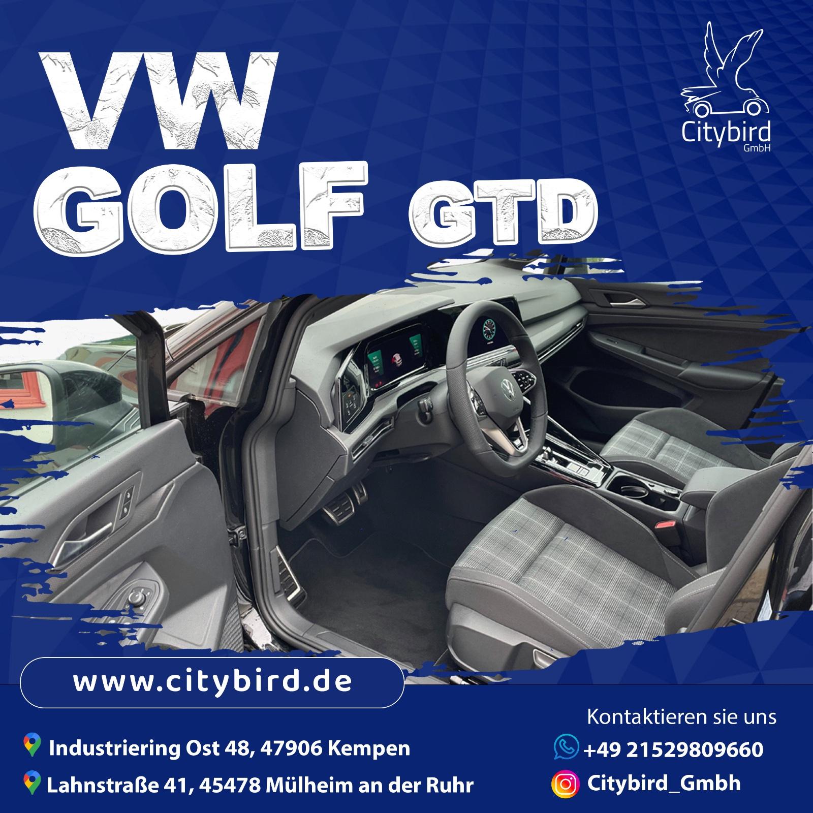 Auto mieten VW Golf GTD 2,0 l TDI Bild 5