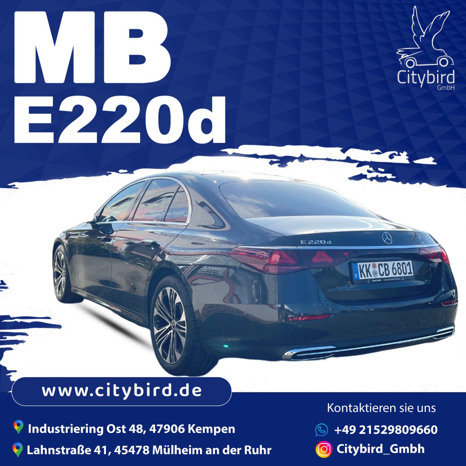 Auto mieten Mercedes-Benz E 220 d Limousine Mietwagen Bild 3