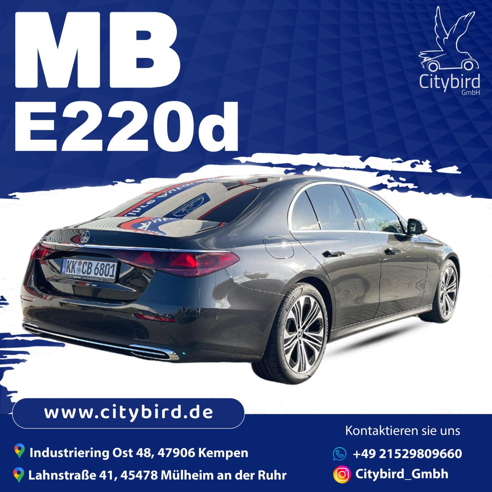 *Langzeitmiete Auto Abo Aktion* Mercedes-Benz E 220 d Limousine ab 1 Monat Bild 4