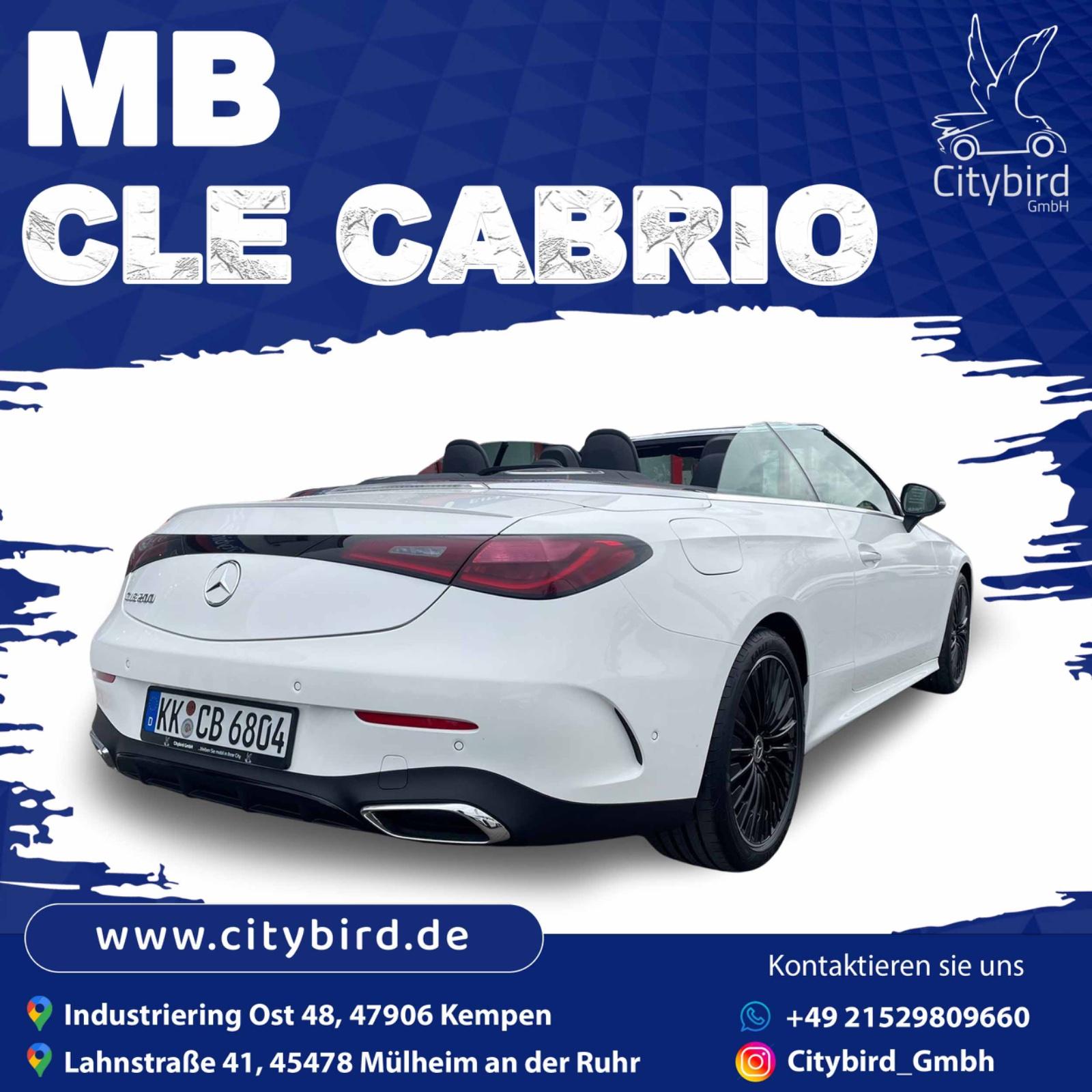 *Langzeitmiete Auto Abo Aktion* Mercedes-Benz CLE 200 Cabriolet ab 1 Monat Bild 6