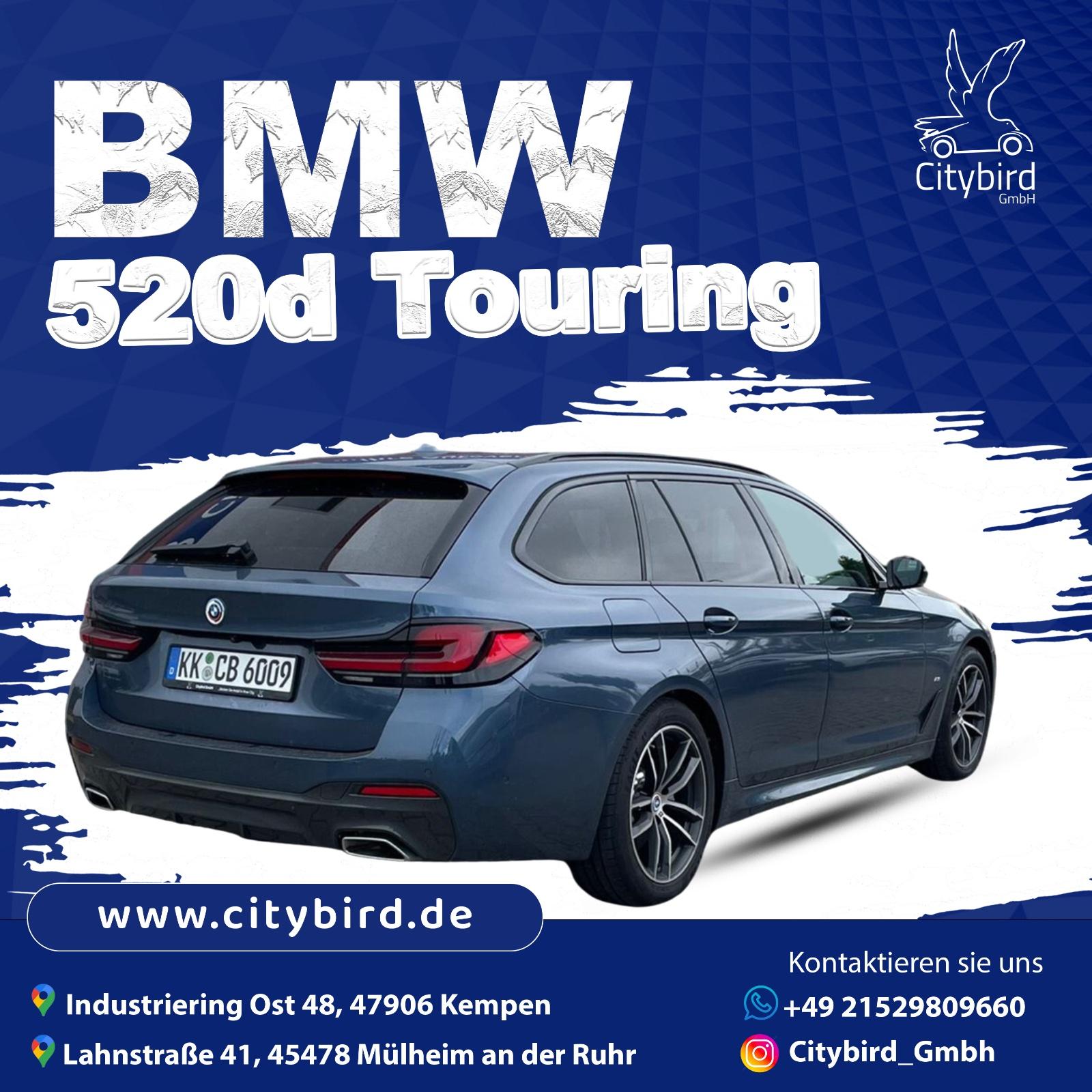 Auto mieten BMW 520 xDrive Touring Kombi Mietwagen Bild 2