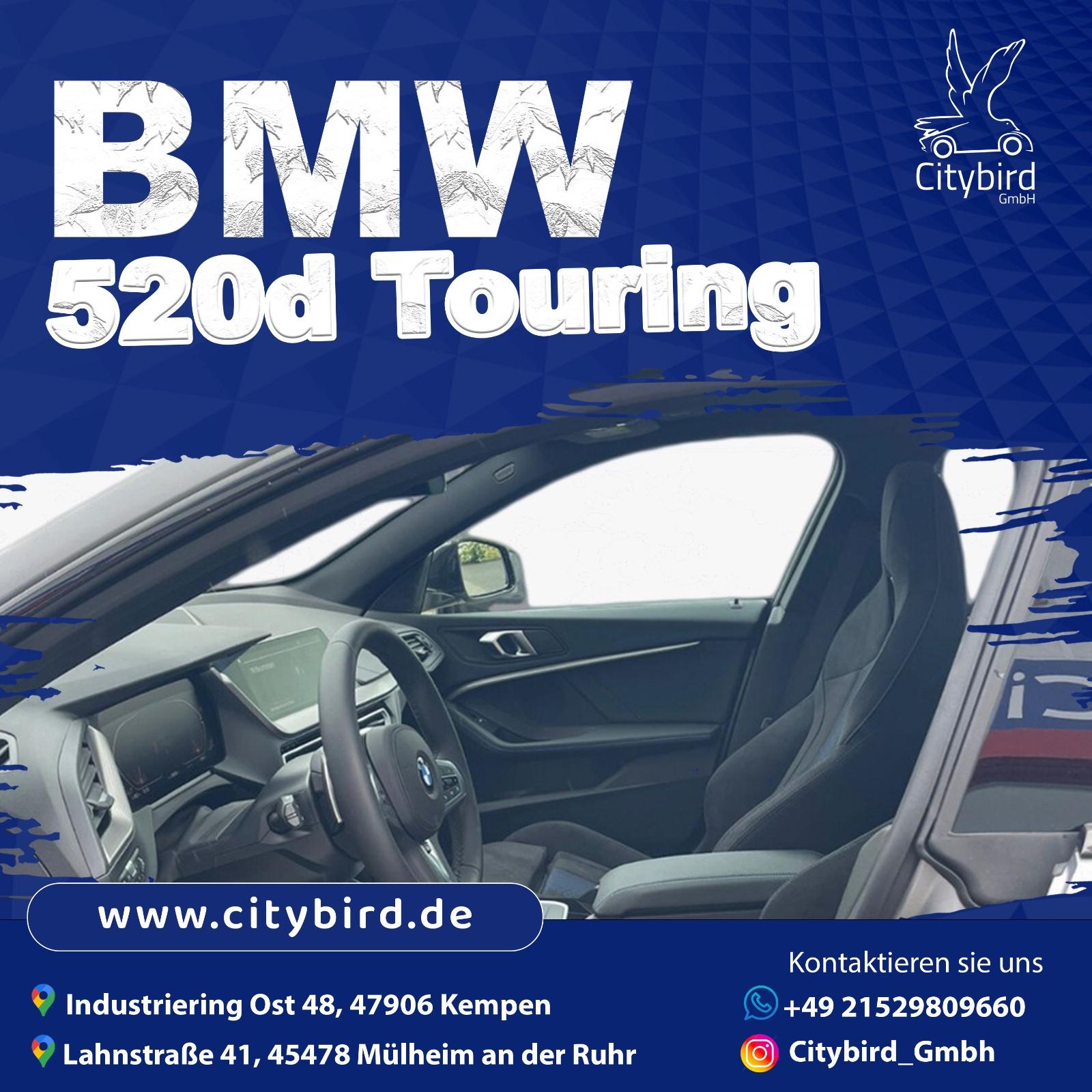 Auto mieten BMW 520 xDrive Touring Kombi Mietwagen Bild 6