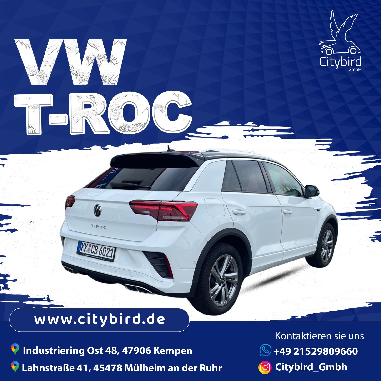 *Langzeitmiete Auto Abo Aktion* VW T-ROC R-LINE ab 1 Monat Bild 3