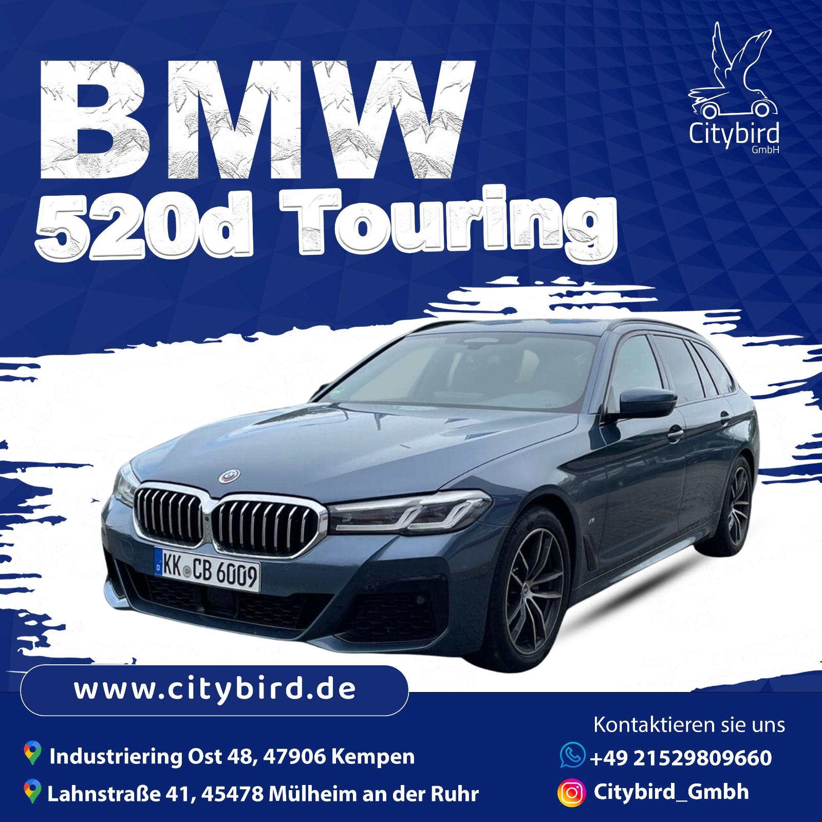 Langzeitmiete Auto Abo Aktion* BMW 520 xDrive Touring Kombi ab 1 Monat Bild 2