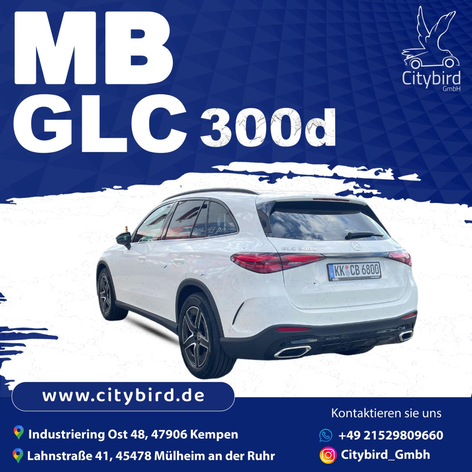 *Langzeitmiete Auto Abo Aktion* Mercedes-Benz GLC 300d 4 Matic ab 1 Monat Bild 4