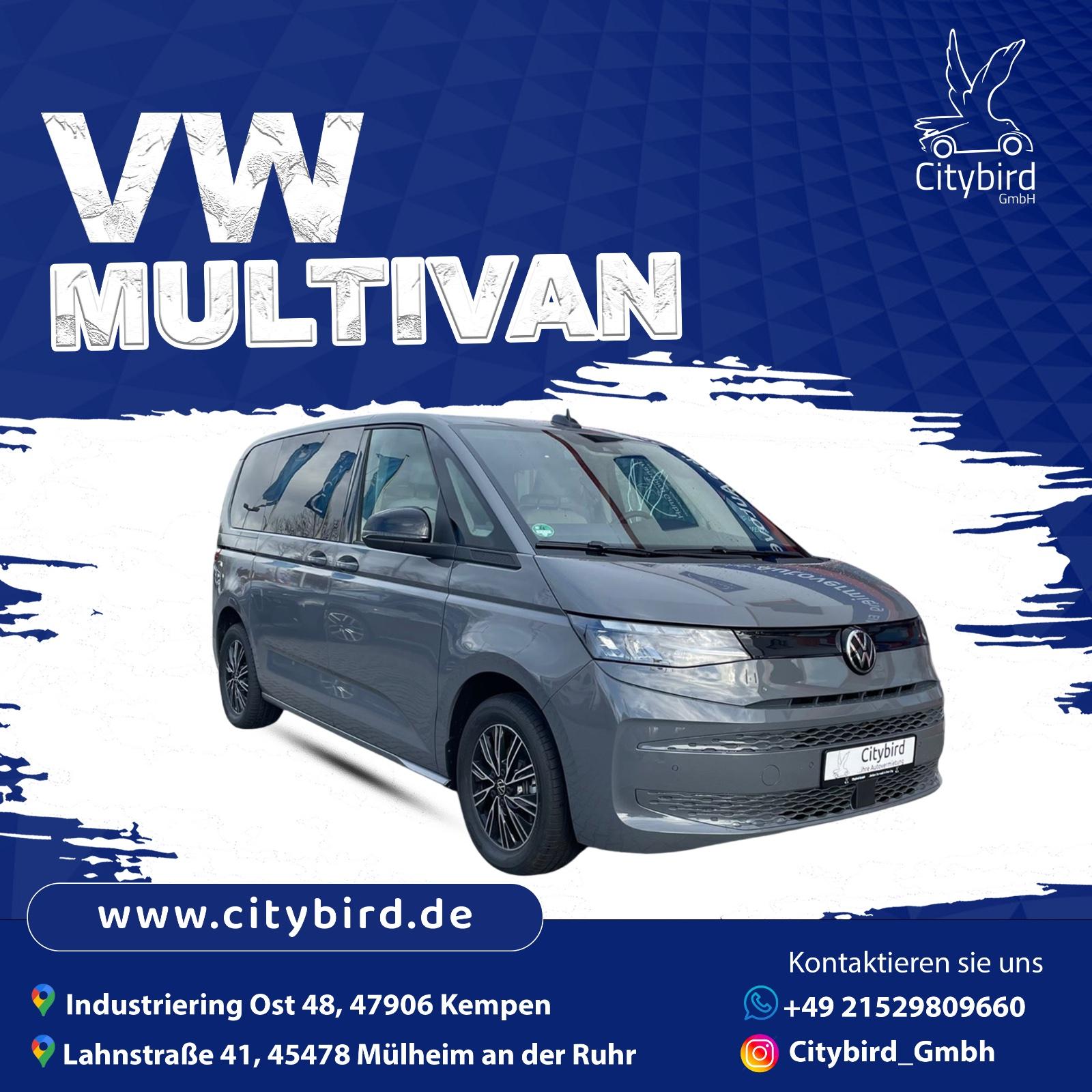 7 Sitzer mieten VW Multivan Dispo 2,0 l TDI Mietwagen Bild 6