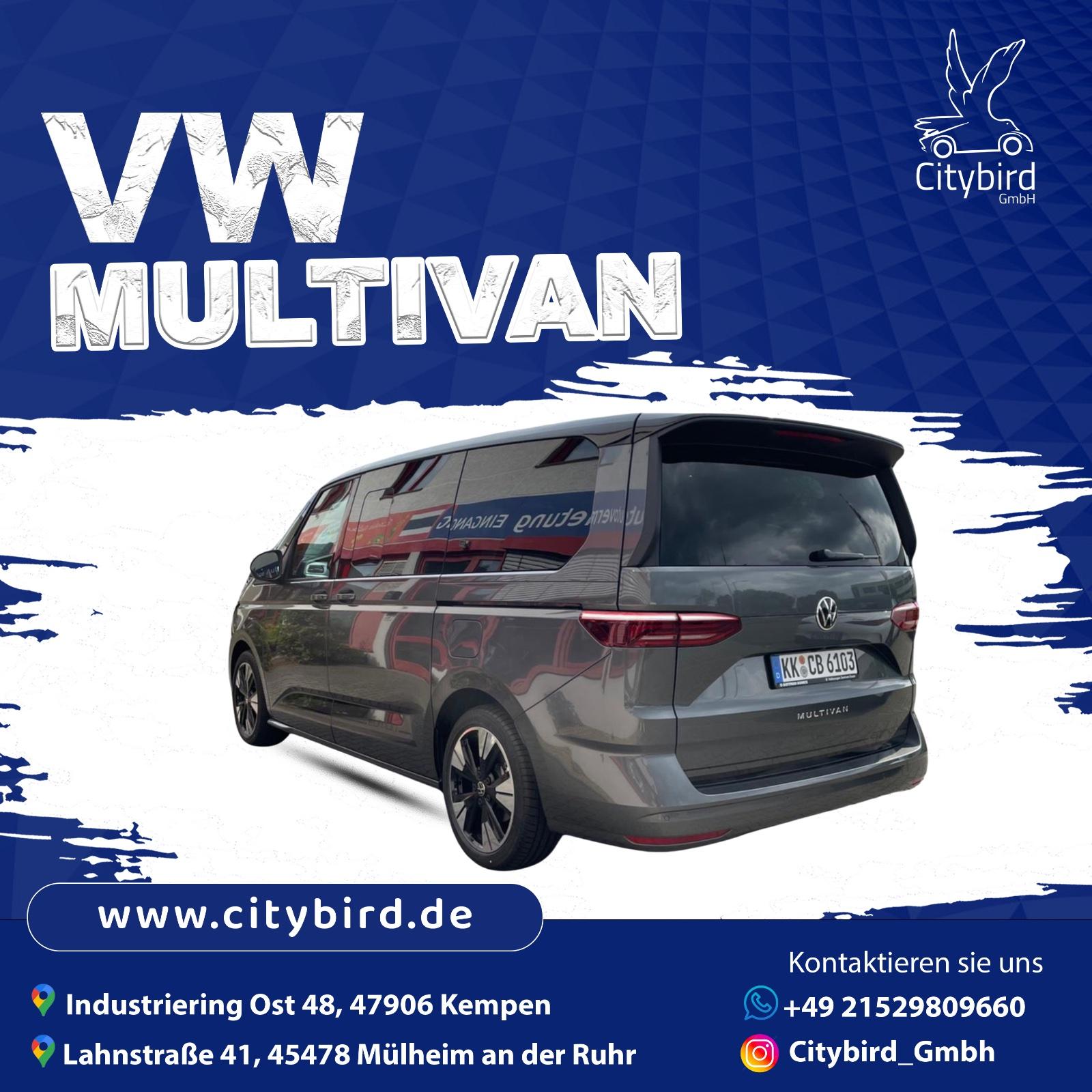 7 Sitzer mieten VW Multivan T7,Edition 2,0 l TDI Mietwagen Bild 3