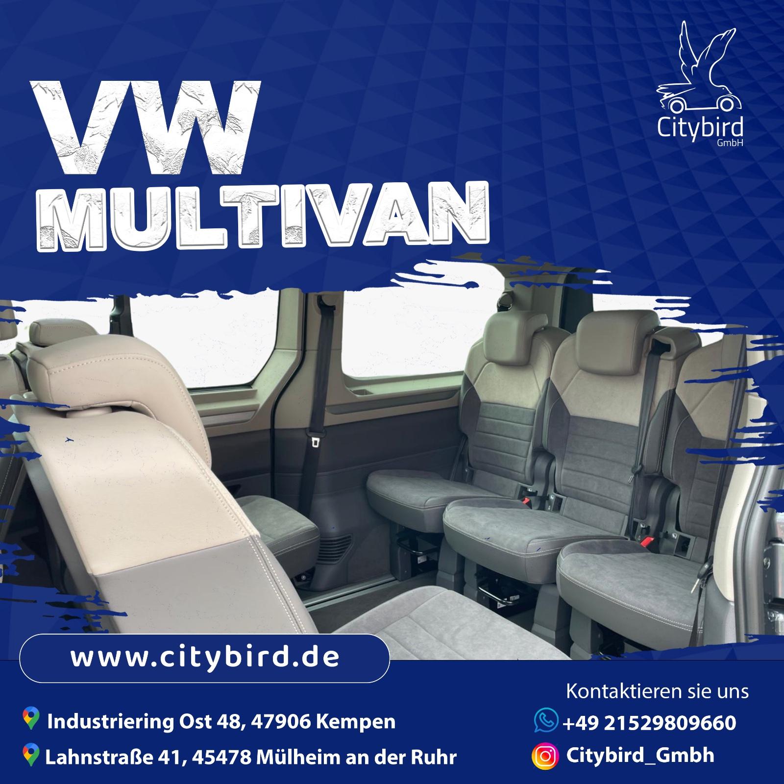 7 Sitzer mieten VW Multivan T7,Edition 2,0 l TDI Mietwagen Bild 5