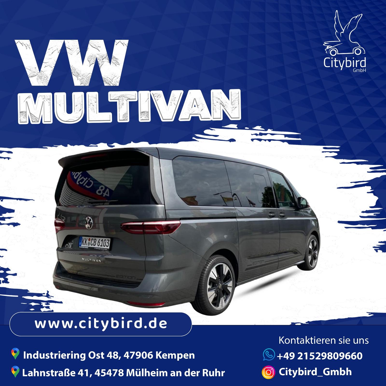 7 Sitzer mieten VW Multivan T7,Edition 2,0 l TDI Mietwagen Bild 5