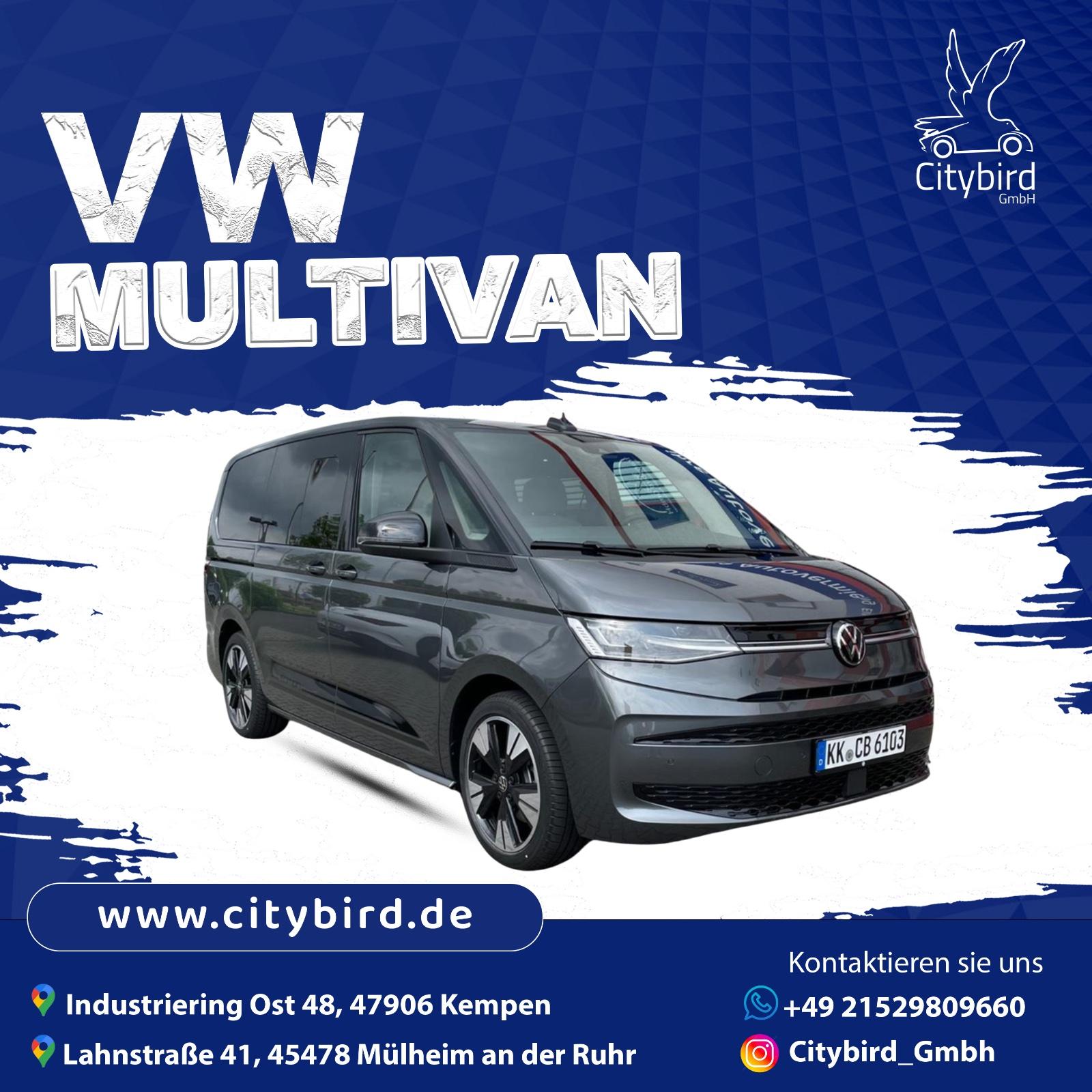 7 Sitzer mieten VW Multivan T7,Edition 2,0 l TDI Mietwagen Bild 6