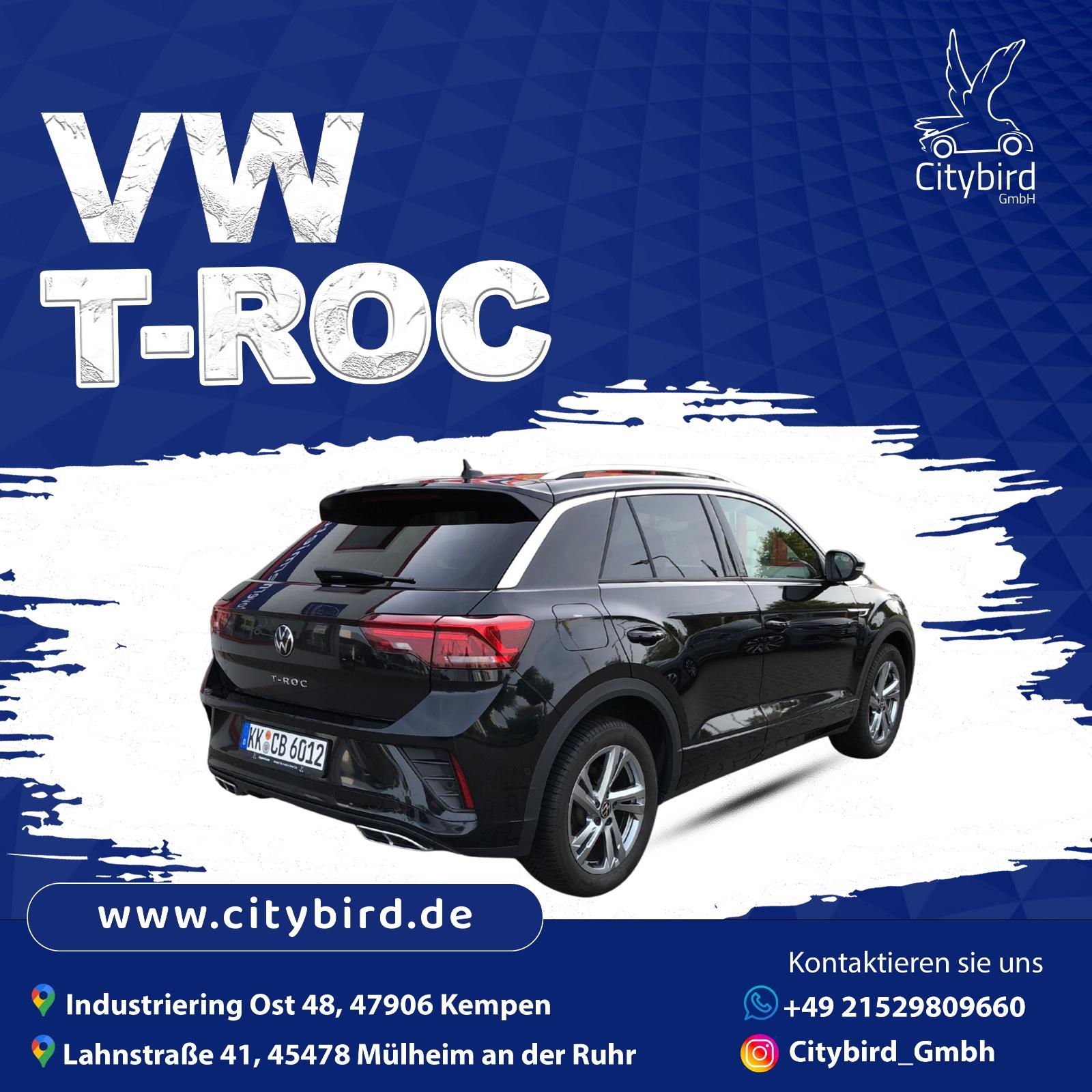 Auto mieten * VW T-ROC R-LINE * Mietwagen Bild 4