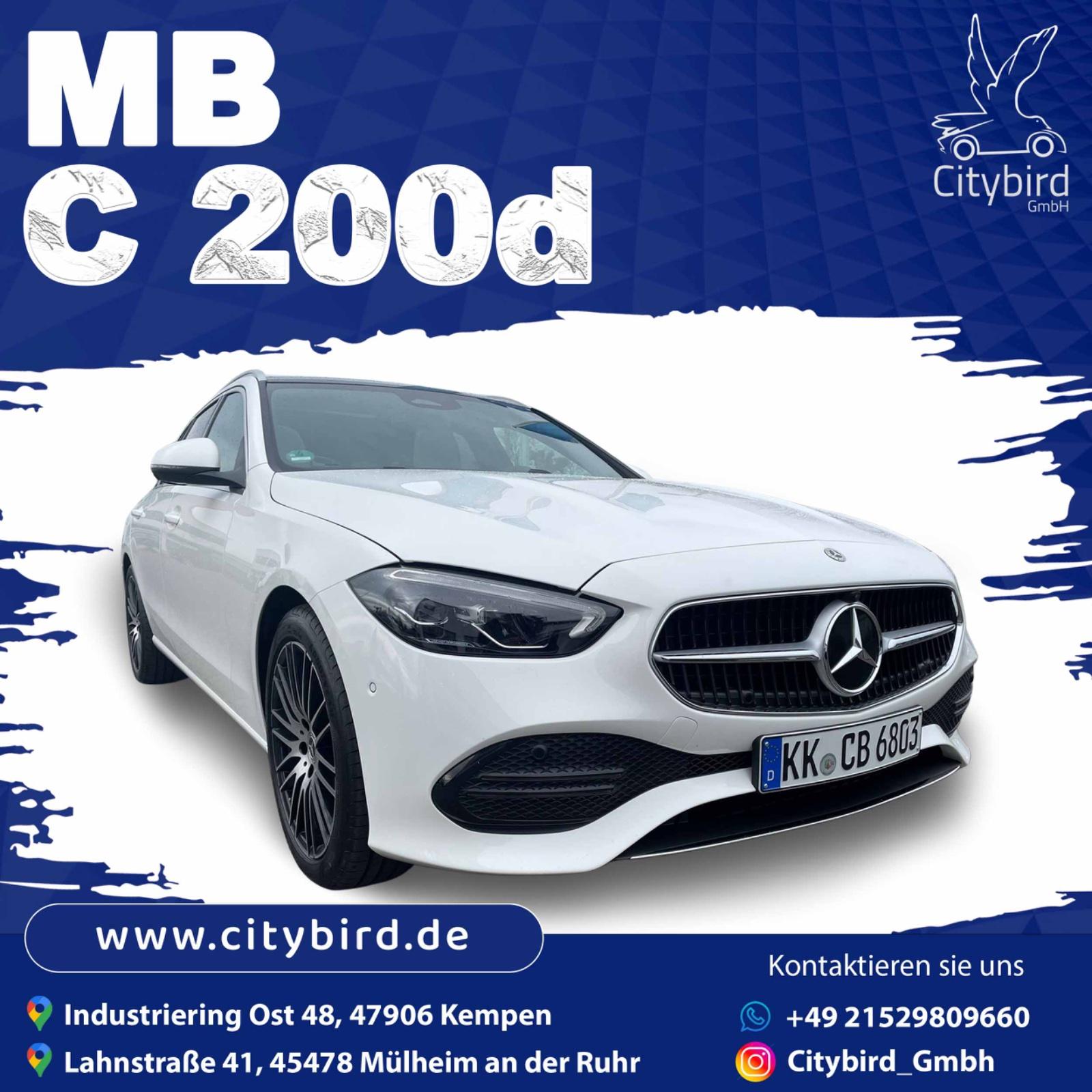 Auto mieten Mercedes-Benz C 200d T-Modell Mietwagen Bild 6