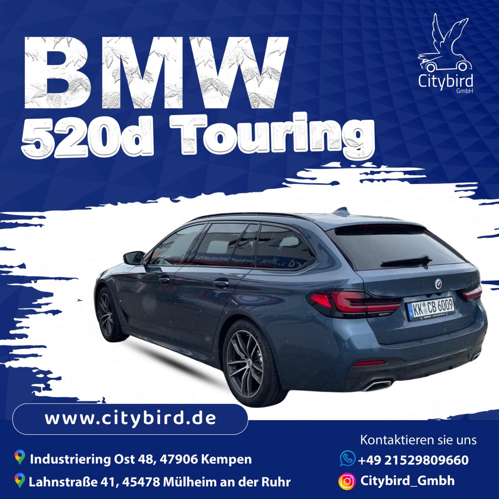 Auto mieten BMW 520 xDrive Touring Kombi Mietwagen Bild 4