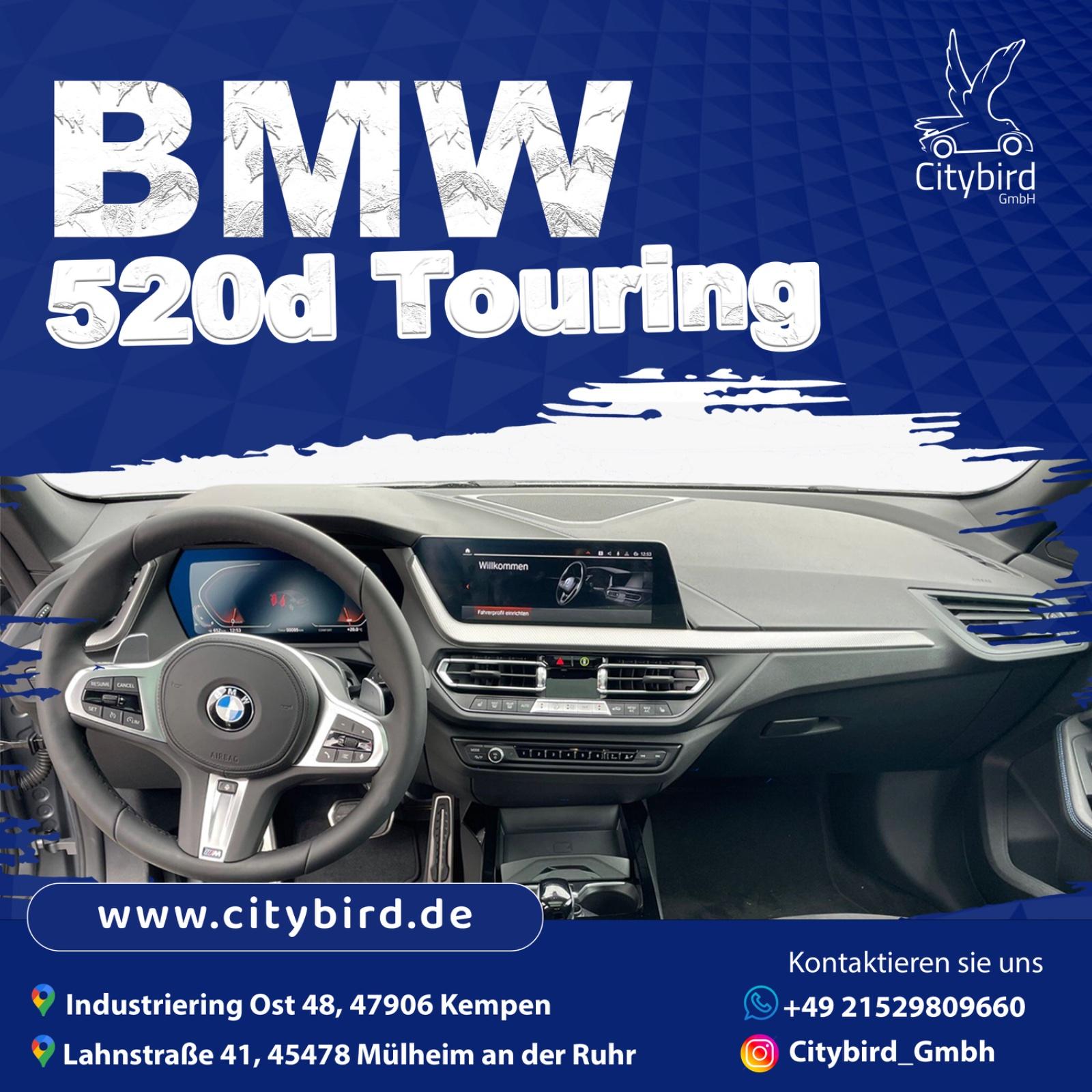 Auto mieten BMW 520 xDrive Touring Kombi Mietwagen Bild 6