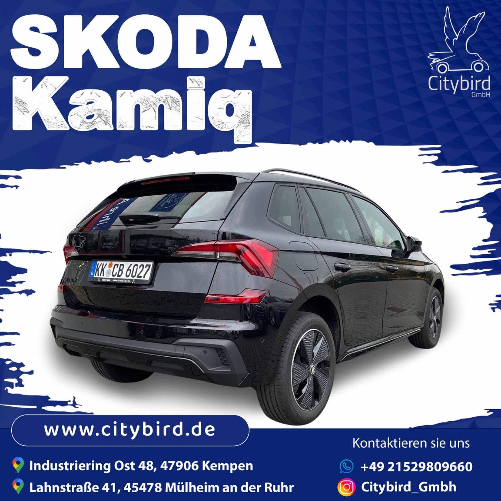 Auto mieten Skoda Kamiq Monte Carlo 1,5 TSI Mietwagen Bild 3