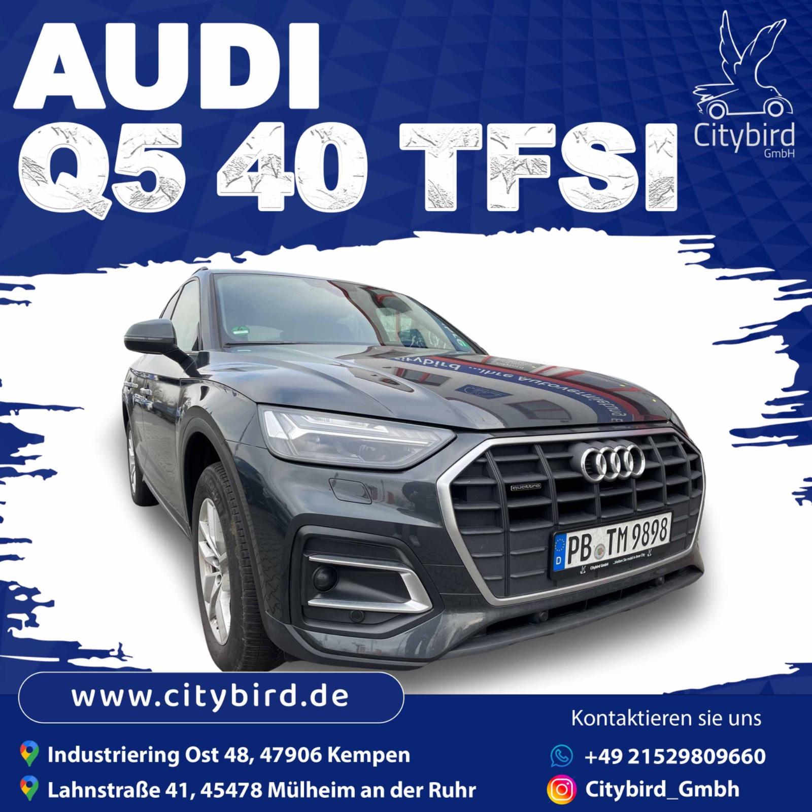 Auto mieten Audi Q5 40 TFSI Mietwagen Bild 3