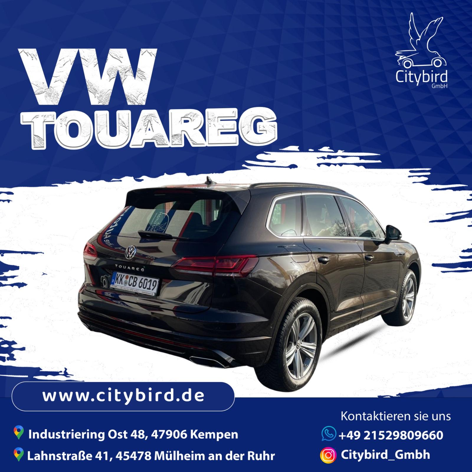 Auto mieten VW Touareg R-Line TDI Mietwagen Bild 4