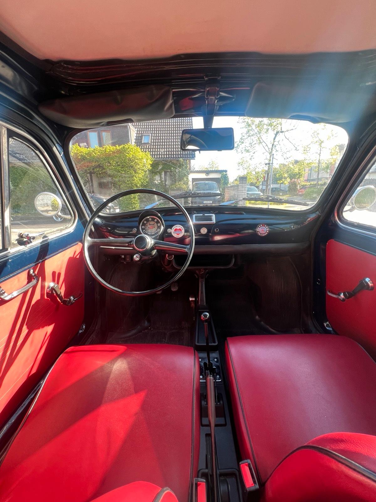 Fiat 500 R Mieten / Hochzeitsauto / Autovermietung / Oldtimer Bild 4