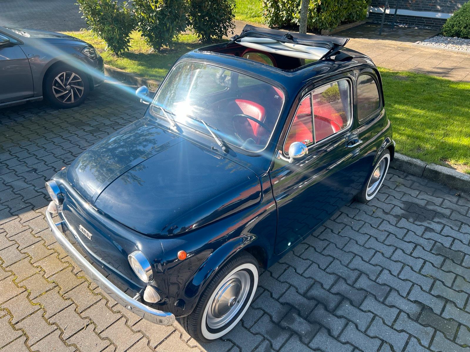Fiat 500 R Mieten / Hochzeitsauto / Autovermietung / Oldtimer Bild 5