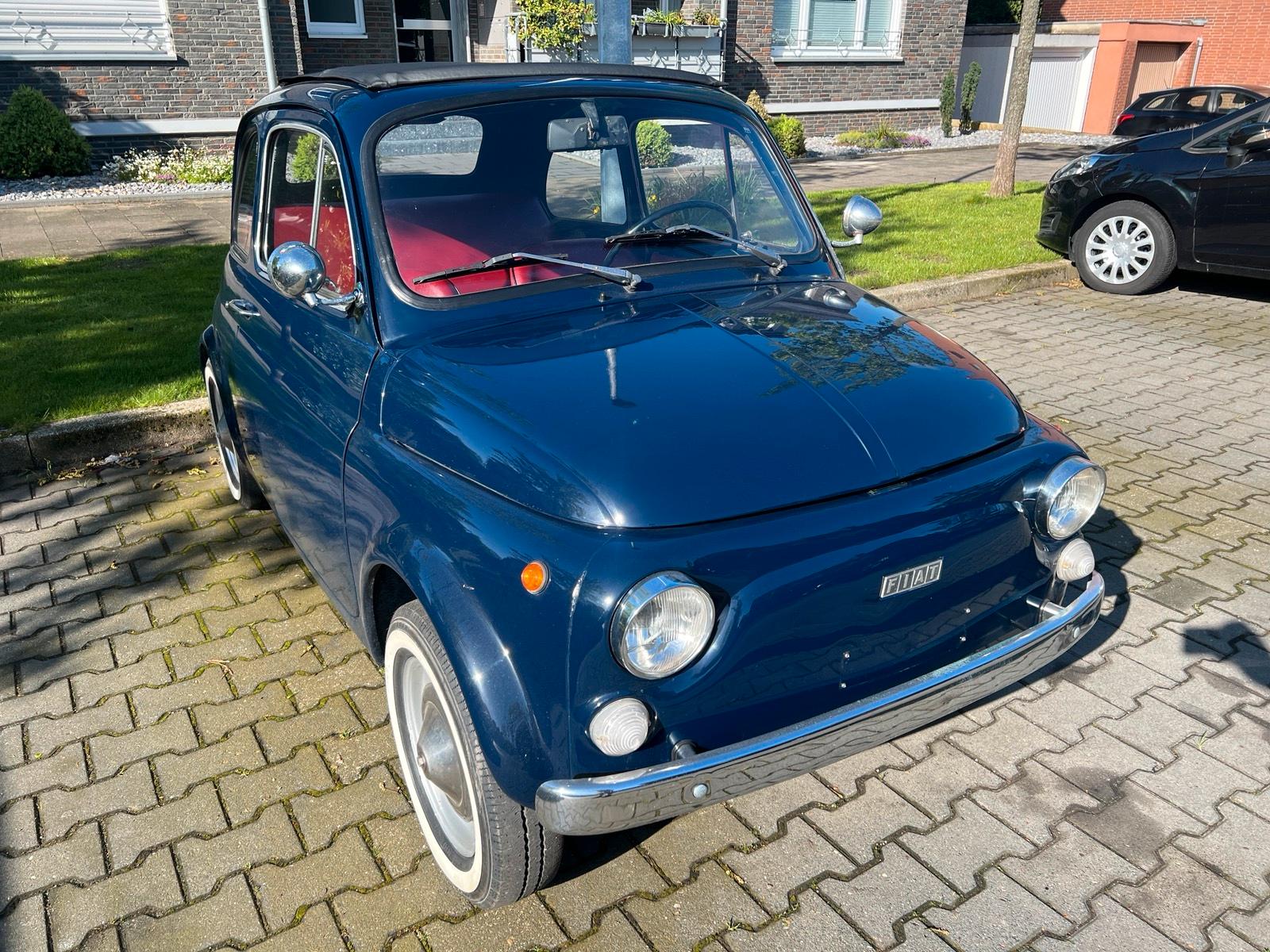 Fiat 500 R Mieten / Hochzeitsauto / Autovermietung / Oldtimer Bild 6