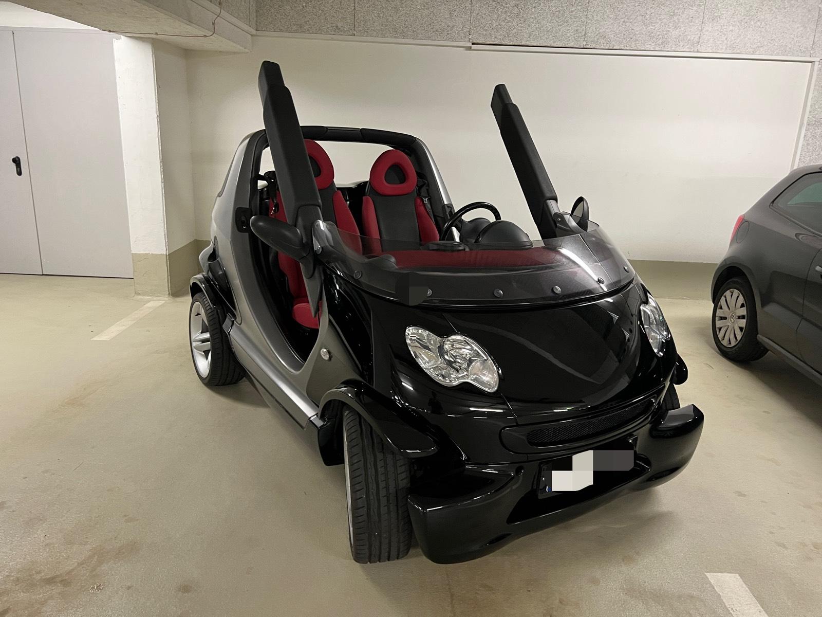 Smart Crossblade Mieten / Hochzeitsauto / Autovermietung Bild 5