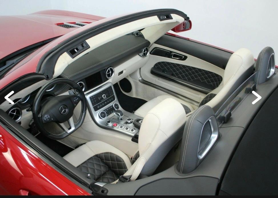 Mercedes SLS Roadster mieten/Chauffeur /Hochzeitsauto/Film&Foto Bild 4