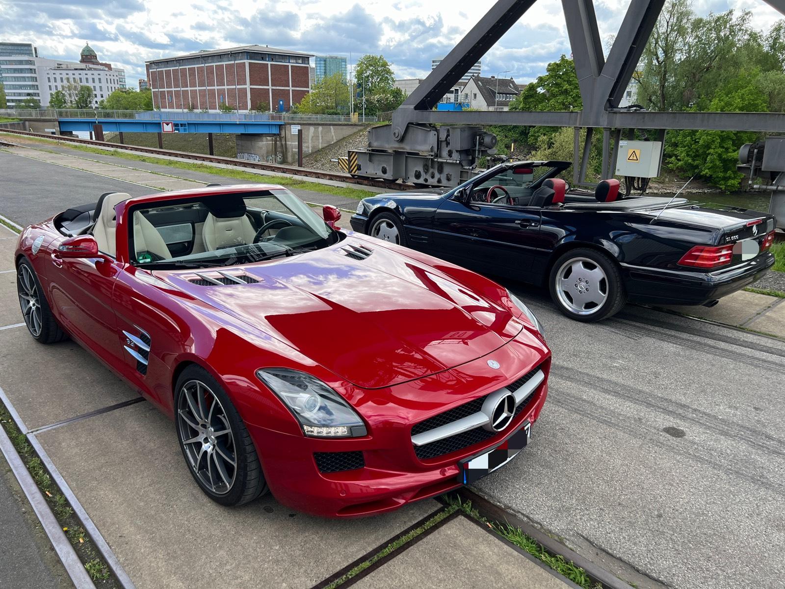 Mercedes SLS Roadster mieten/Chauffeur /Hochzeitsauto/Film&Foto Bild 5