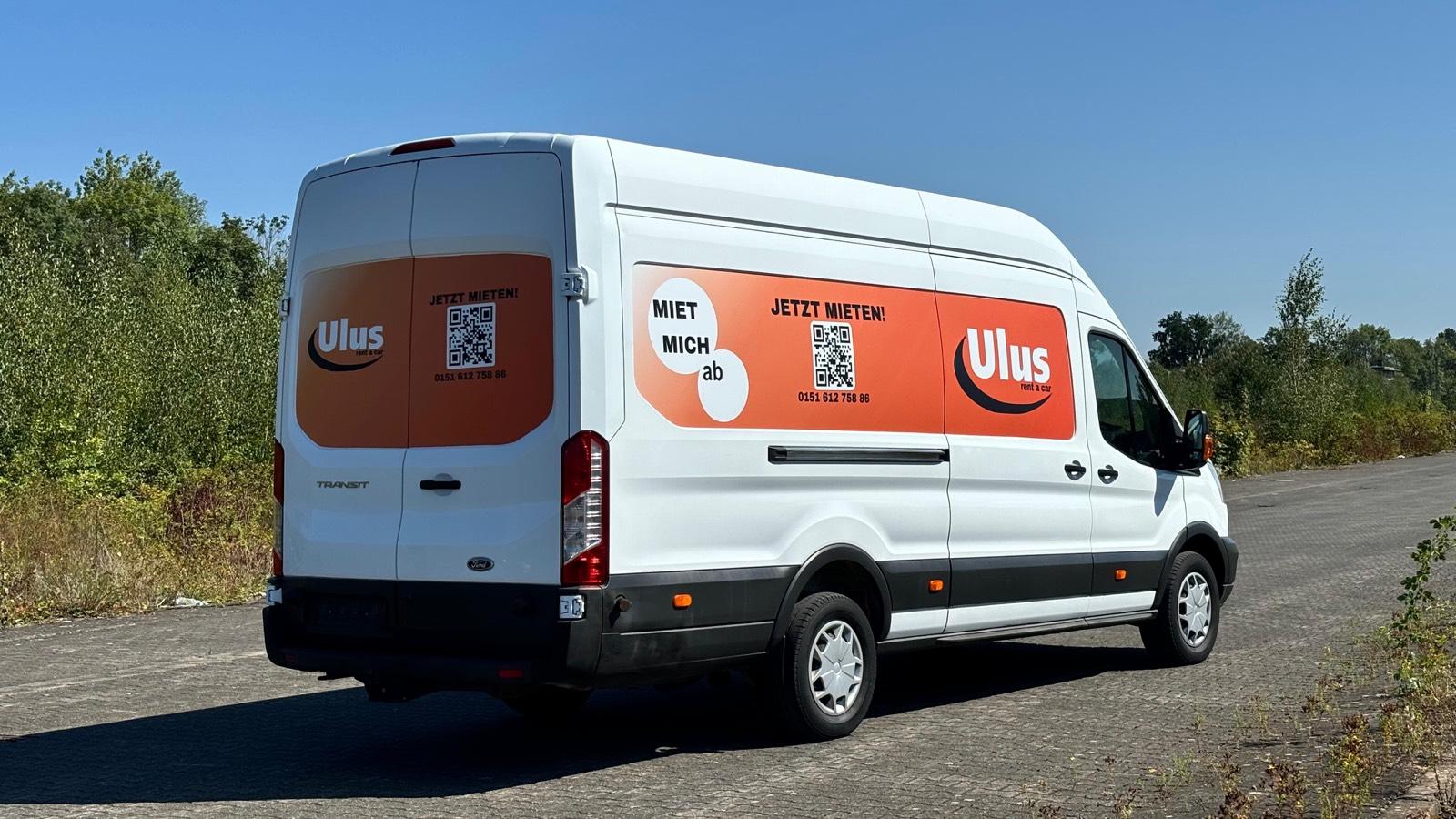 Ford Transit L4H3 3,5 t Transporter zu mieten / Umzug / Bulli Bild 4