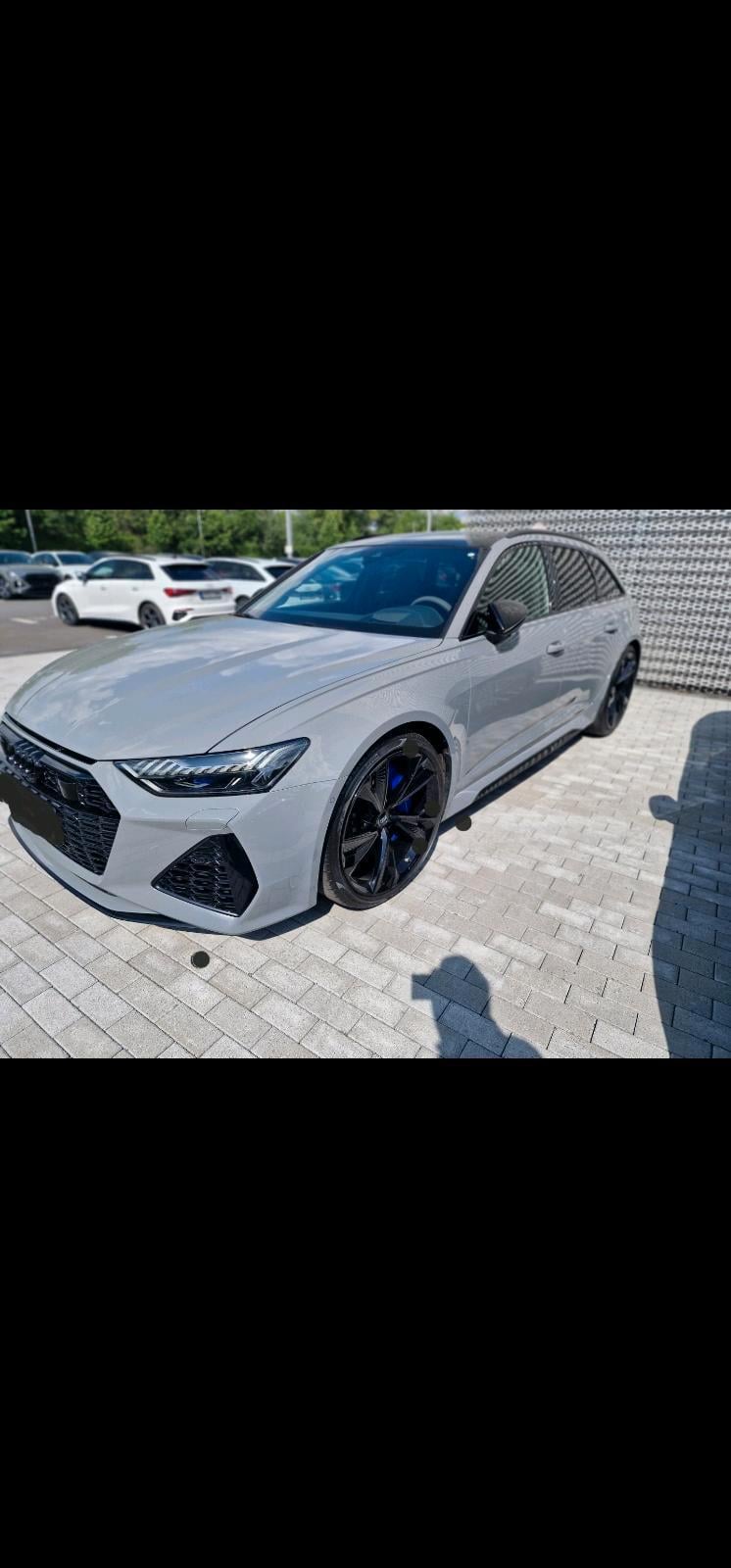 Audi RS6 Nardograu Keramikbremsen Mietwagen Dortmund Bild 4