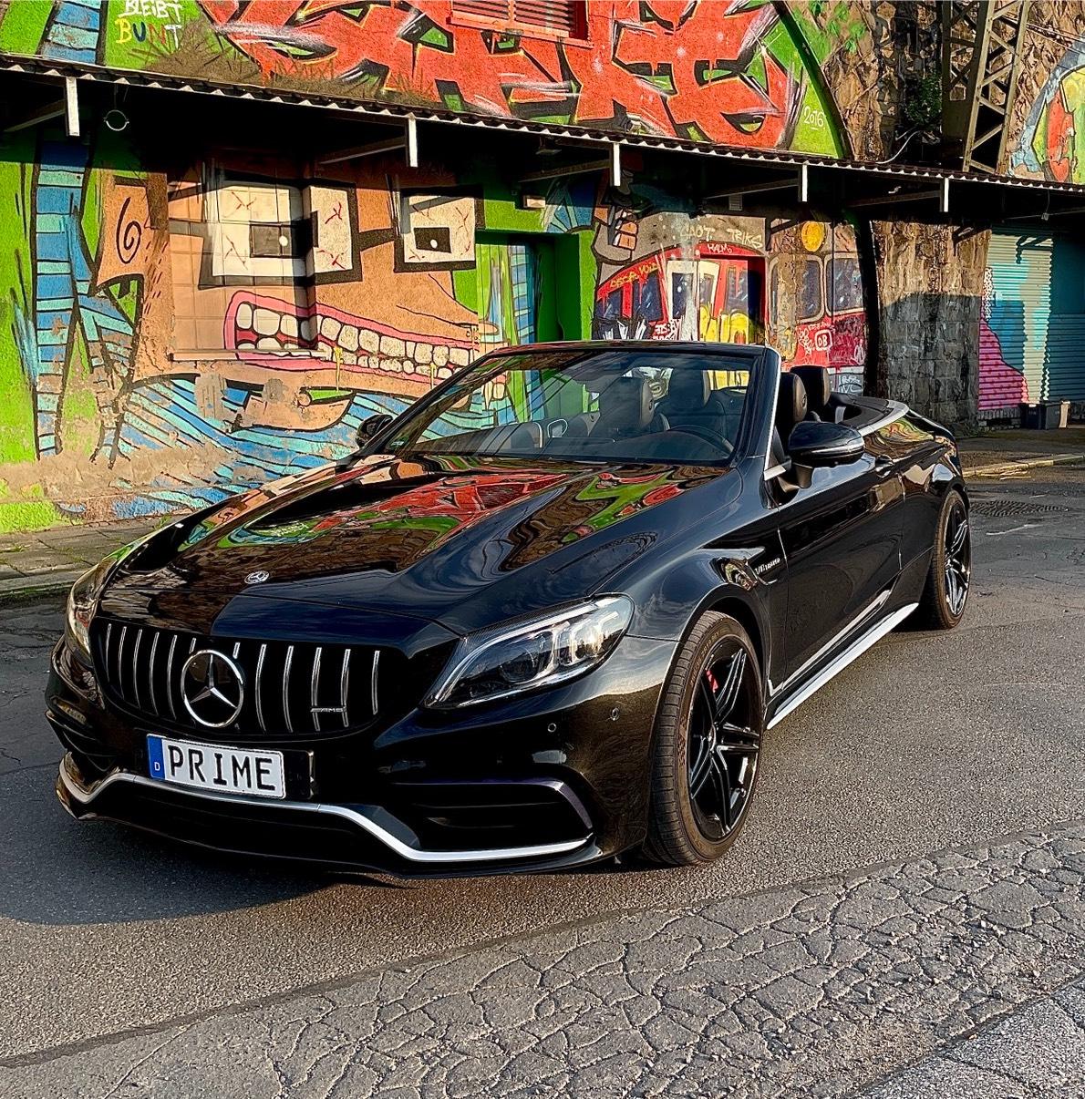 C63S Cabrio V8 Facelift mieten Hochzeitsauto leihen Leihwagen Bild 5